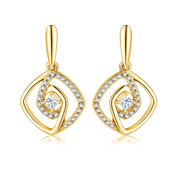 gold vermeil earrings