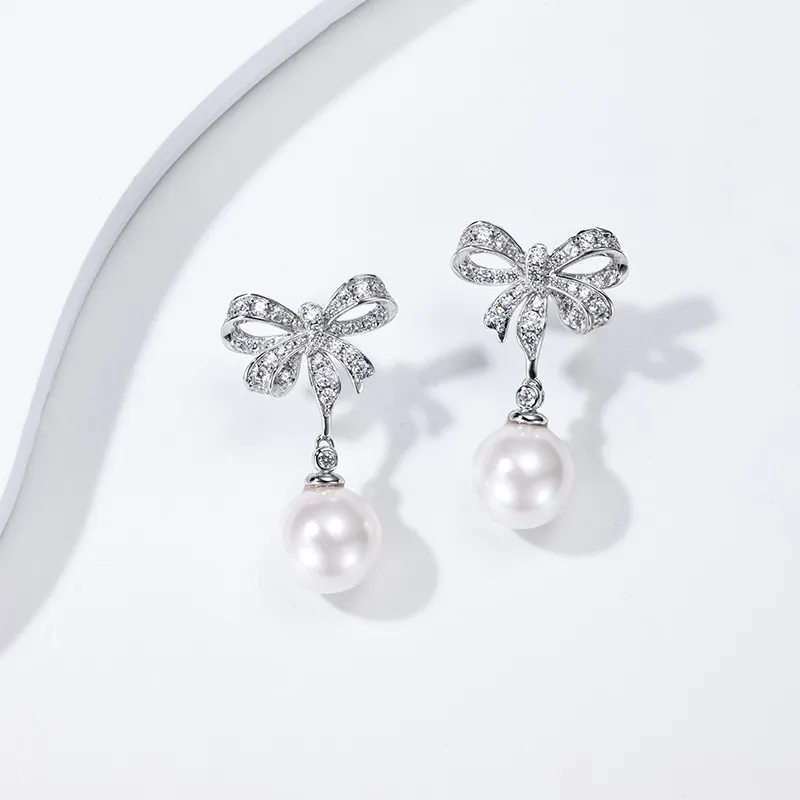 pearl earrings