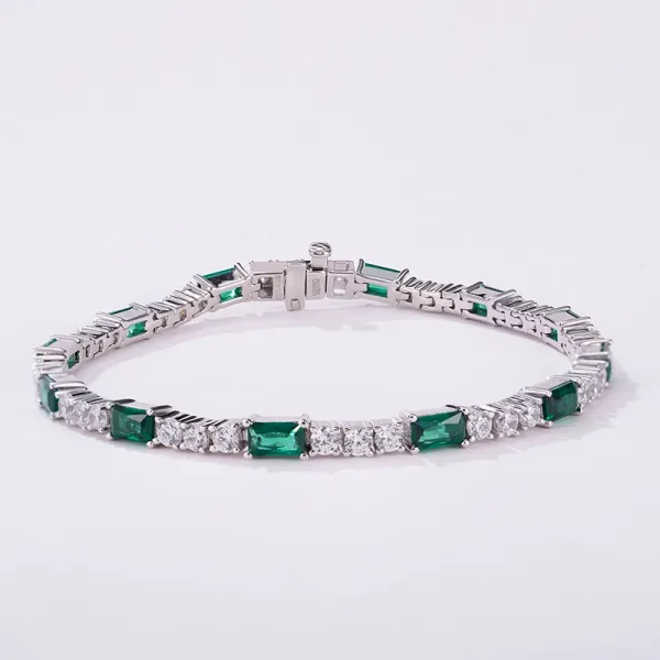 Green Stones Christmas Bracelets