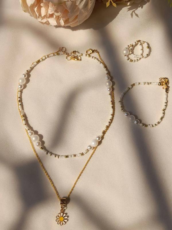 gold plated jewelry set